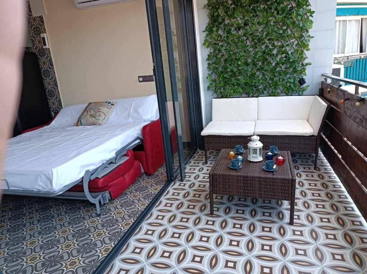 STAR Acogedor Apt Piscina 14 px Torremolinos WiFi Gratis 7 Piso Terraza Exterior foto